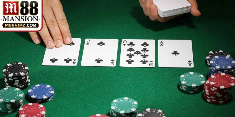 Hướng dẫn sử dụng bài tẩy trong cách chơi Poker Omaha